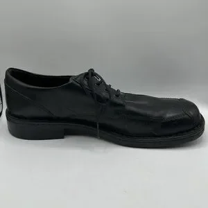 Born men\'s black dress or casual shoes, size 11 Born Casual Dress Oxford Full Grain Leather Plain Toe 11 M  main image 4